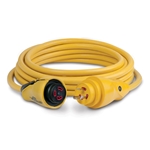 Marinco EEL Cordset, 30A 125V, 25' - Yellow